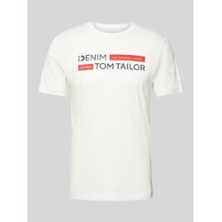 T-Shirt mit Label-Print Modell 'Type H'