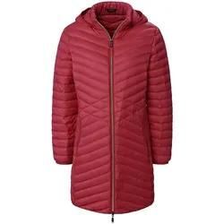 Daunen-Long-Steppjacke MYBC pink, 42