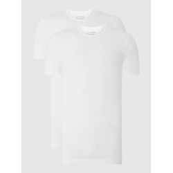 T-Shirt mit Stretch-Anteil im 2er-Pack