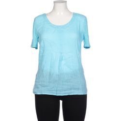 Peter Hahn Damen Bluse, blau, Gr. 44