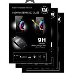 Huawei - cofi1453 3X Panzer Schutz Glas 9H Tempered Glass Display Schutz Folie Display Glas Screen Protector kompatibel mit Motorola Moto Edge 20 Lite