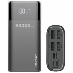 Powerbank 30000mAh Extrem Hohe Kapazität, Externer Akku mit 4 Output usb Schnellladung Max 4A , Akkupack mit led Anzeige Externes Ladegerät