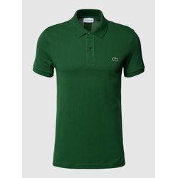 Poloshirt mit Logo-Stitching