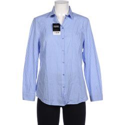 Peter Hahn Damen Bluse, blau, Gr. 42