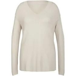 V-Pullover Anna Aura beige, 52