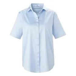 Bluse 1/2-Arm Peter Hahn blau, 44