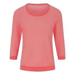 Rundhals-Pullover aus 100% SUPIMA®-Baumwolle Peter Hahn rot, 42