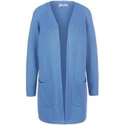 Strickjacke Peter Hahn blau, 44