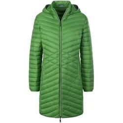 Daunen-Long-Steppjacke MYBC grün, 36