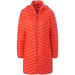 Daunen-Long-Steppjacke MYBC rot, 38