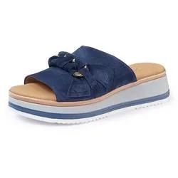 Plateau-Pantolette Gabor Comfort blau, 35