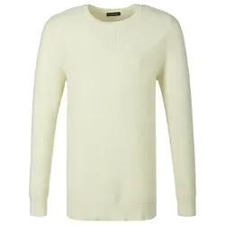 Rundhals-Pullover Louis Sayn weiss, 56