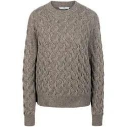 Rundhals-Pullover Peter Hahn beige, 46