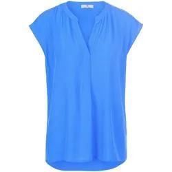 Bluse Peter Hahn blau, 36