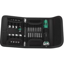 Wera Kraftform Kompakt Zyklop Steckschlüssel-Bit-Einsatz-Set metrisch 1/4 (6.3 mm) 26teilig 05051045001