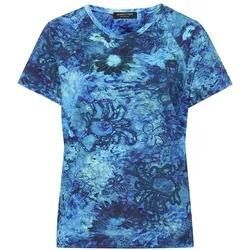 Rundhals-Shirt Margittes blau, 46