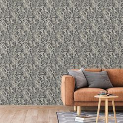 DUTCH WALLCOVERINGS Tapete Mae Schwarz und Beige 22171803