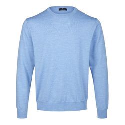 Rundhals-Pullover Peter Hahn blau