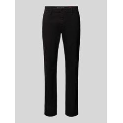 Slim Fit Hose mit Label-Applikation Modell 'Lennox'