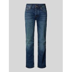 Straight Fit Jeans im 5-Pocket-Design Modell 'DENTON'