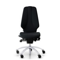 Ergonomischer Bürostuhl RH Logic 400 Komfort, Stoff Black (Select SC60999), Nackenstütze Nein, Armstütze Nein, Fußkreuz Silber