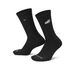 Nike Everyday Plus gepolsterte Crew-Socken (1 Paar) - Schwarz