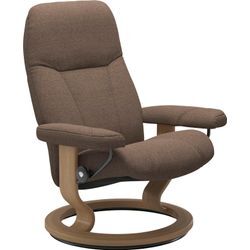 Relaxsessel STRESSLESS "Consul", braun (schwarz beige q2 faron), B:76cm H:100cm T:71cm, Leder BATICK: BATICK ist ein leicht korrigiertes, durchgefärbtes und genarbtes Möbelleder, bei dem die meisten Unebenheiten und Spuren in der Regel entfernt wurden., Leder PALOMA: PALOMA ist ein durchgefärbtes Semianilin-Möbelleder mit natürlicher Narbung., ROHLEDER Stoff Q2 FARON: Ein fester zuverlässiger Bouc