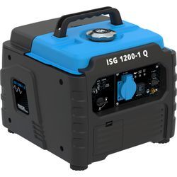 Stromerzeuger GÜDE "Inverter »ISG 1200-1 Q«", blau (blau, schwarz), B:33,6cm H:30,6cm T:32,7cm, Stromerzeuger