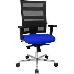 Bürostuhl TOPSTAR "Sitness X-Pander Plus", schwarz (royalblau, schwarz), Stühle