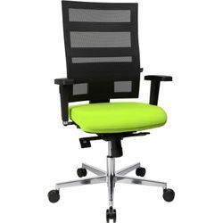 Bürostuhl TOPSTAR "Sitness X-Pander Plus", grün (grün, schwarz), Stühle