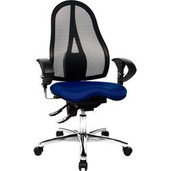 Bürostuhl TOPSTAR "Sitness 15" Stühle blau (blau, schwarz)