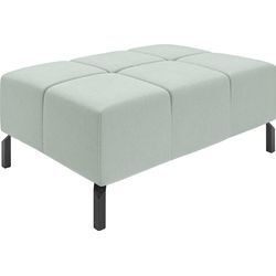 Hockerbank INOSIGN "Ancona New" Hocker Gr. B/H/T: 107 cm x 43 cm x 71 cm, Lu x us-Microfaser, grün (mint) passend zum Ecksofa, auch in Easy care-Bezug + Cord