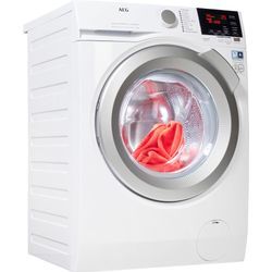 A (A bis G) AEG Waschmaschine "L6FB49VFL" Waschmaschinen Hygiene- Anti-Allergie Programm mit Dampf weiß Bestseller