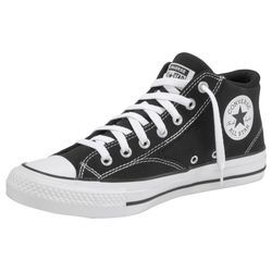 Sneaker CONVERSE "CHUCK TAYLOR ALL STAR MALDEN STREET", Gr. 44, schwarz-weiß (schwarz, weiß), Textil, sportlich, Schuhe Sneaker high Sneakerboots Skaterschuh, Topseller