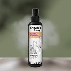 ALPHAZOO MilbHunter Milbenspray für Hunde & Katzen I Starkes Anti Milbenmittel 200 ml