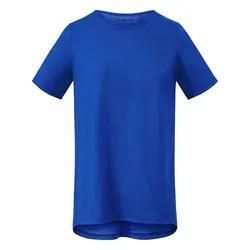 Rundhals-Shirt Benedikte Green Cotton blau, 40