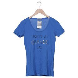 Boss Orange Damen T-Shirt, blau, Gr. 34