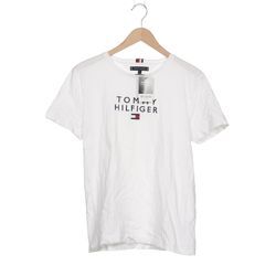 Tommy Hilfiger Herren T-Shirt, weiß, Gr. 52