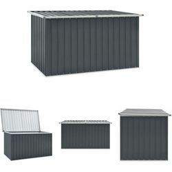 The Living Store - Gartenbox Grau 171 x 99 x 93 cm - Gartenboxen - Grau