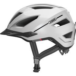 Fahrradhelm ABUS "PEDELEC 2.0" Gr. L, weiß (pearl weiß), Helme, L Kopfumfang: 56cm - 62cm