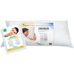 Wasserkissen MEDIFLOW "Mediflow Aloe Vera Kombipack - Kissen+Bezug 5223 40x80cm", weiß, B:40cm L:80cm, Baumwolle, Kunstfaser, Wasser, Funktionskissen