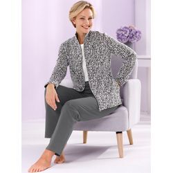 Hausanzug FEEL GOOD Gr. 20/21, lila (anthrazit, flieder, gemustert) Damen Homewear-Sets