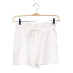 Zara Damen Shorts, weiß, Gr. 34