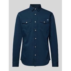 Slim Fit Freizeithemd mit Kentkragen Modell 'ESHERIDAN'