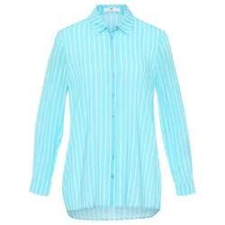 Bluse Peter Hahn blau, 46