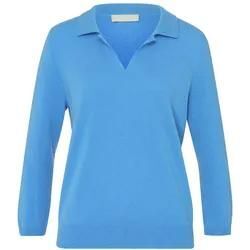 Polo-Pullover 3/4-Arm include blau, 40