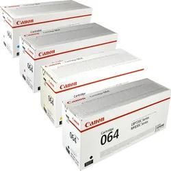 4 Canon Toner 064 Multipack K C M Y 4-farbig