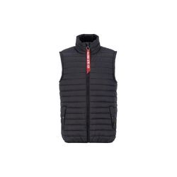 Blouson ALPHA INDUSTRIES "Alpha Industries Men - Vests Puffer Vest ULW" Gr. L, schwarz Herren Jacken