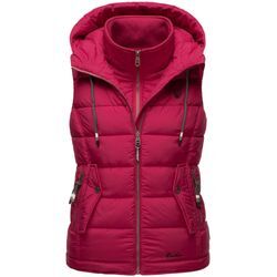 Steppweste MARIKOO "Taisaa", Damen, Gr. S, pink (fuchsia), Obermaterial: 100% Polyester Innenmaterial: 100% Polyester, Westen, inklusive Leckerlie-Beutel