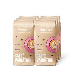 Eduscho Caffè Variation - 6x 1 kg Ganze Bohne